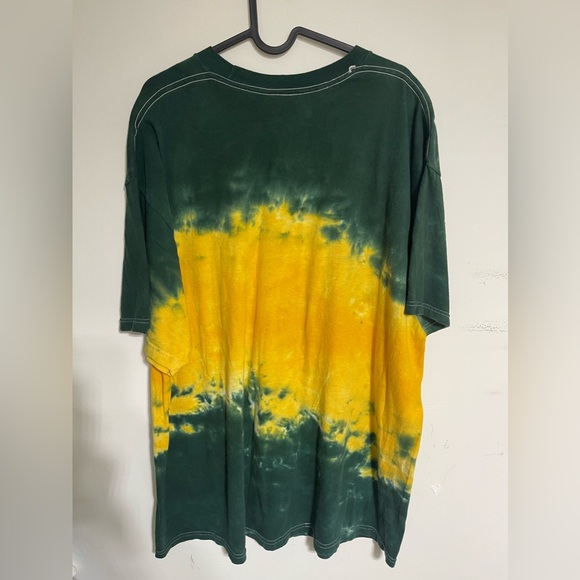 Vintage gpackers tie die by NFL t shirt - Picture 2 of 7